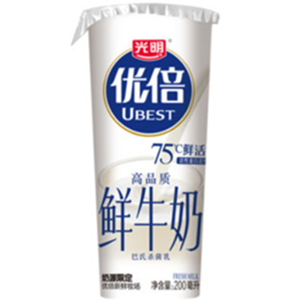 光明随心订 光明优倍鲜牛奶200ml