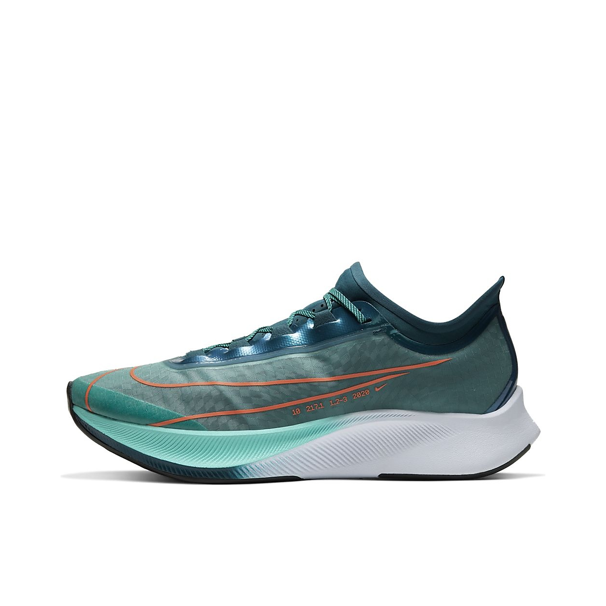 【NIKE官網(wǎng)多件多折】Nike Zoom Fly 3  綠白