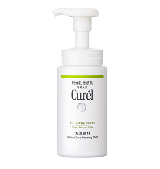 【京东女神节】日本珂润（Curel）控油保湿洁颜泡沫 150ml