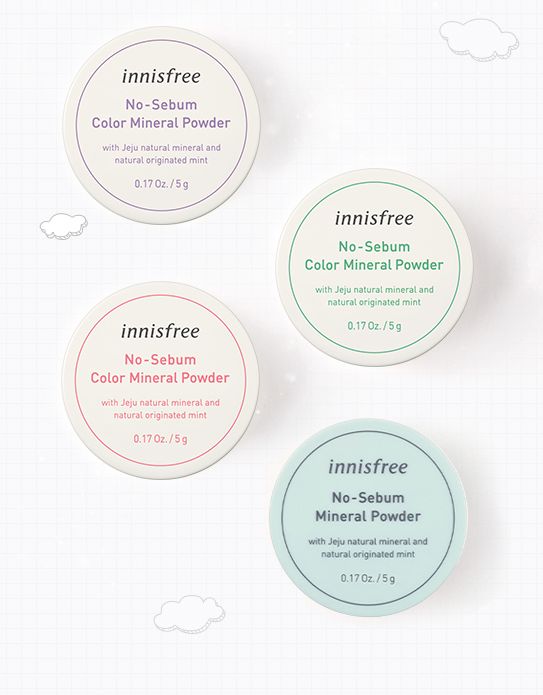 【天猫38节抢先定】innisfree/悦诗风吟控油矿物质薄荷定妆散粉