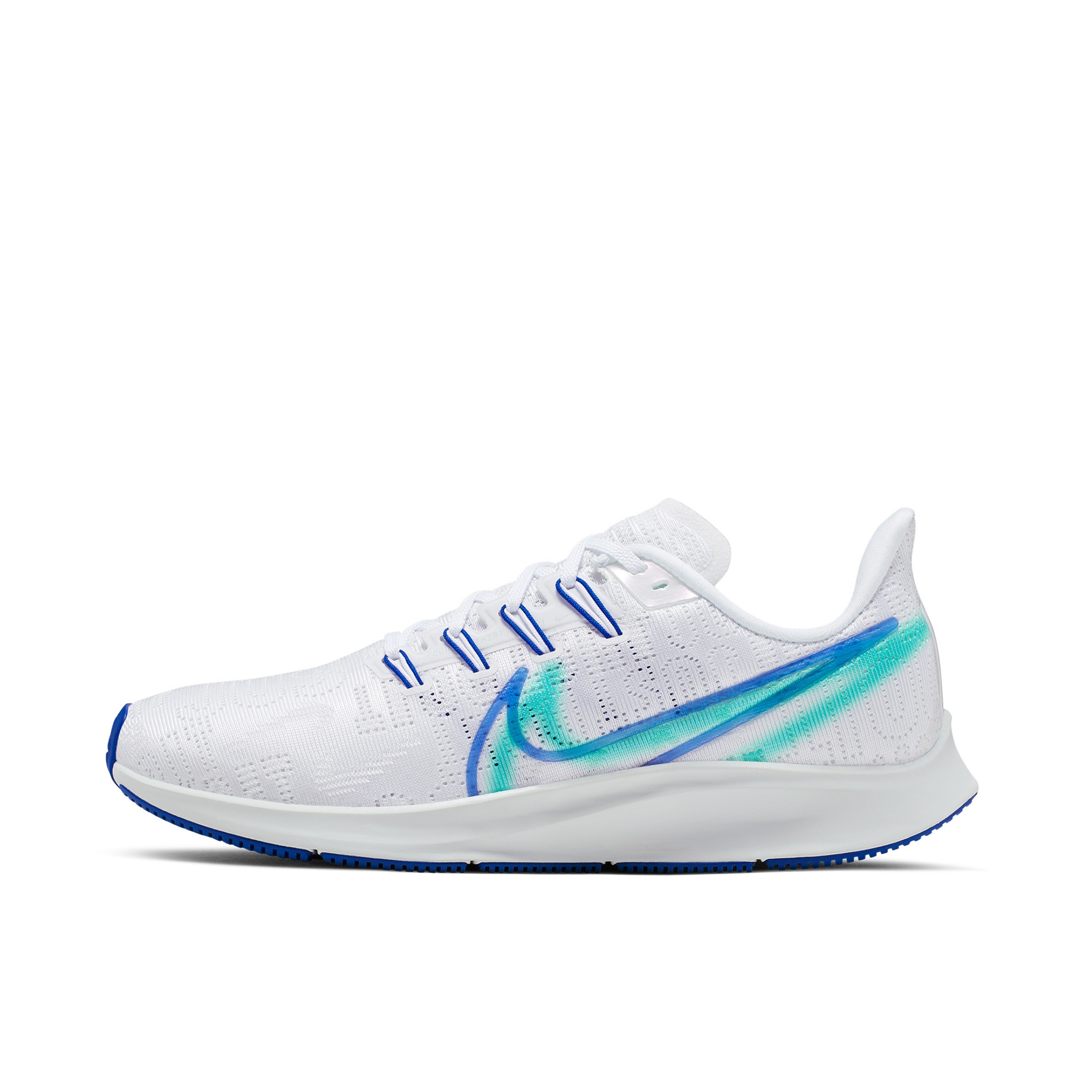 【NIKE官網(wǎng)超值五折】Nike Air Zoom Pegasus 36 白/藍