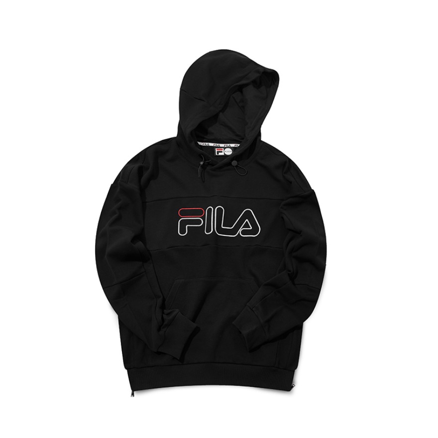 【超级品类日】FILA LOGO印花连帽卫衣