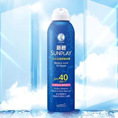 曼秀雷敦新碧冰涼清透防曬噴霧 SPF40 PA+++