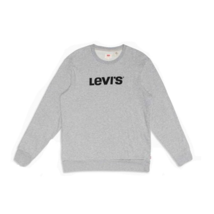 【京東春尚新】Levi's 字母LOGO印花加絨長袖衛(wèi)衣