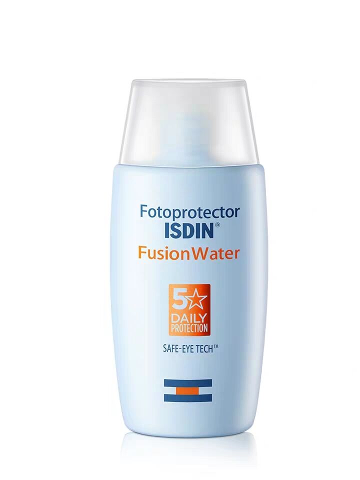 ISDIN怡思丁防水隔離防曬霜女SPF50學生軍訓防汗防紫外線補水保濕