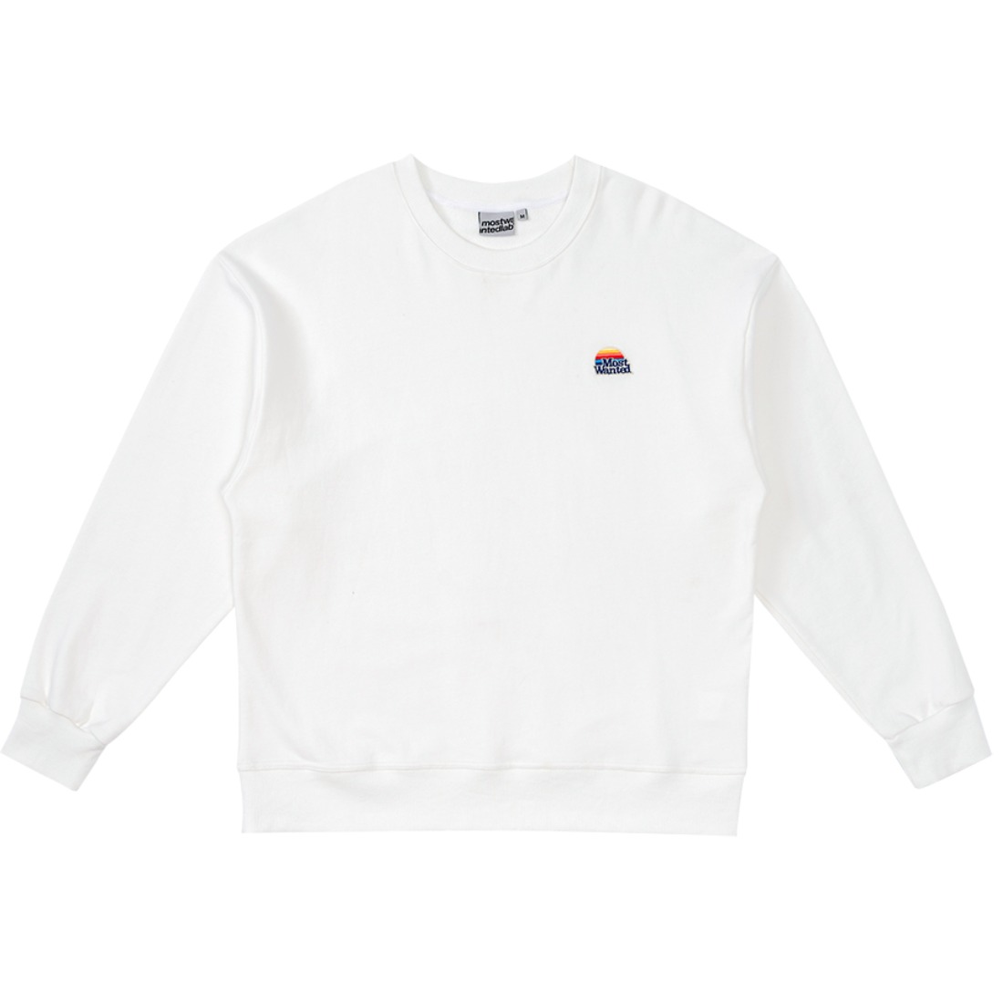Mostwantedlab 2019AW 彩虹刺绣套头卫衣