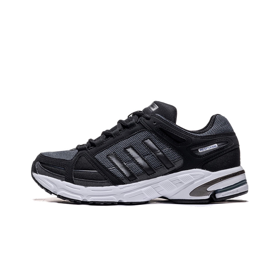 推荐商品：adidas Response CTL7 Plus 防滑耐磨 透气轻便 跑鞋 Black/White 黑色/白色