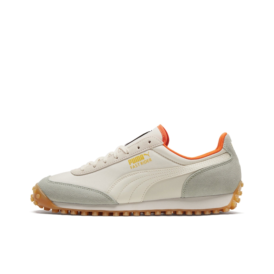 推荐商品：Puma/彪马 Fast Rider 轻便舒适 减震透气 防滑耐磨 复古 运动休闲鞋 金标/米白/灰色