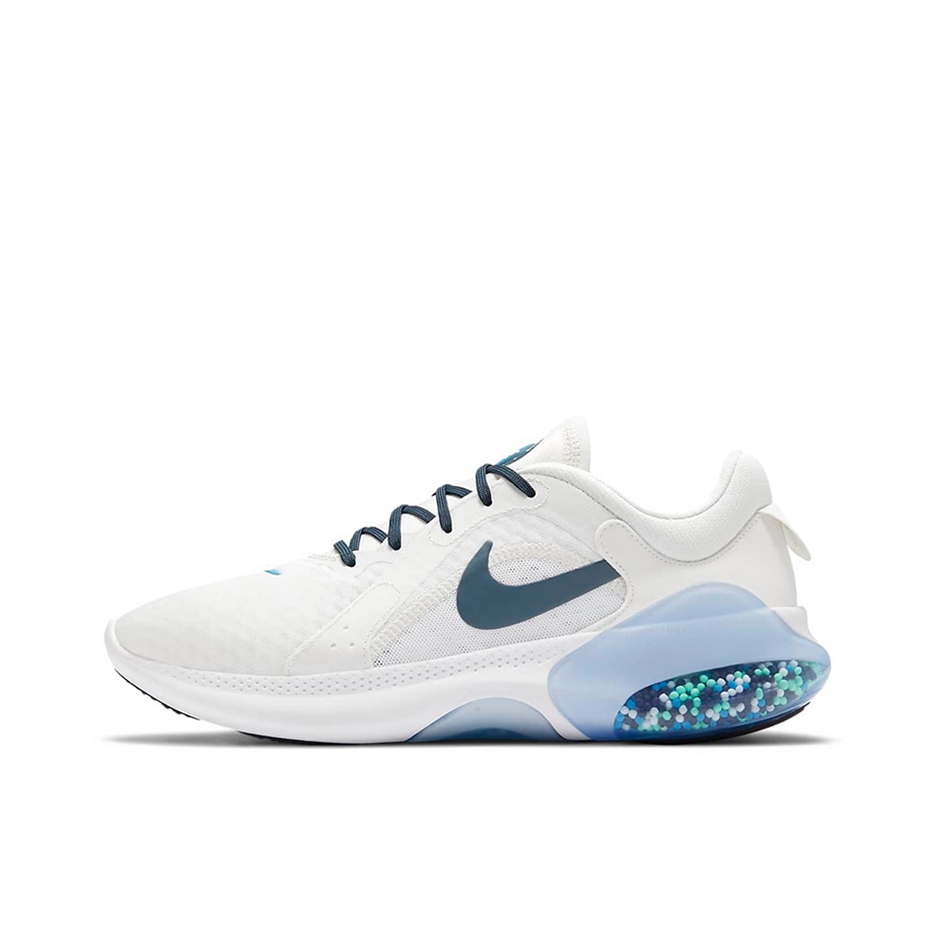 推荐商品：Nike Joyride Dual Run 2 跑鞋 颗粒填充减震回弹贴合拼接慢跑织物合成革 白色/浅蓝/深蓝