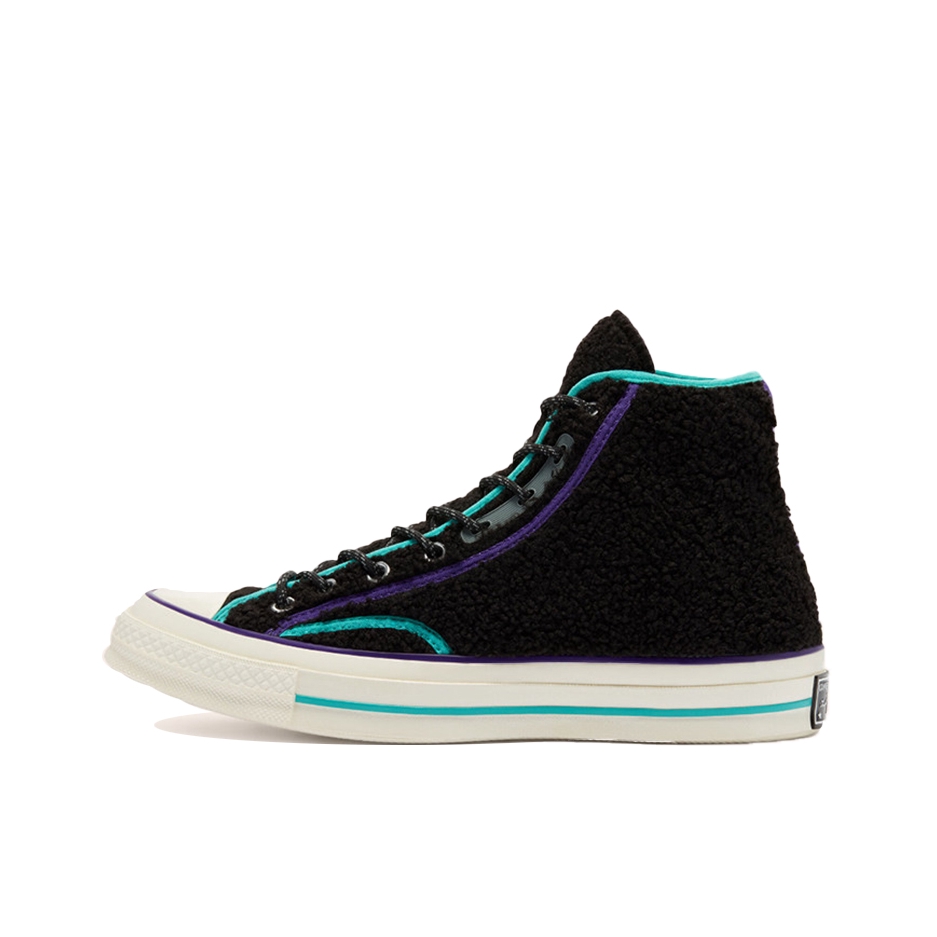 推荐商品：Converse/匡威 1970s 帆布鞋 圆头防滑经典复古轻便时尚拼接百搭 黑色/紫色/绿色