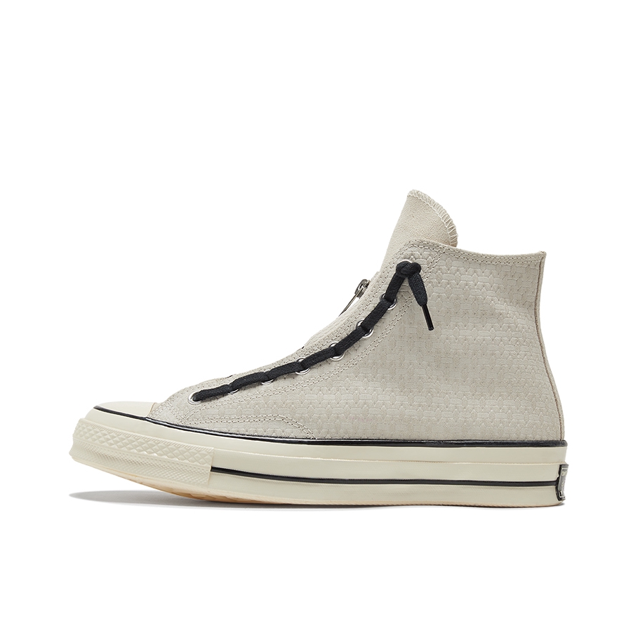 推荐商品：Converse/匡威 1970s 帆布鞋 圆头防滑经典复古轻便时尚拼接百搭 拉链/米白
