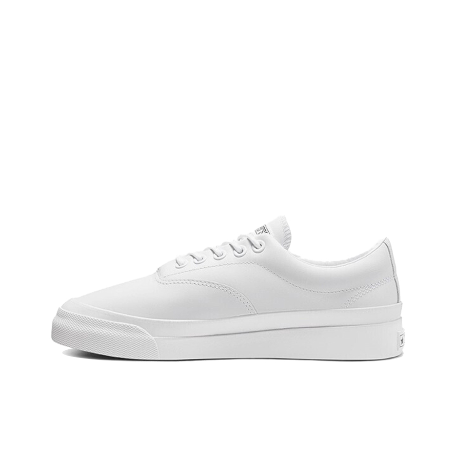 推荐商品：Converse/匡威 Skid Grip CVO 减震回弹 防滑耐磨 轻便透气 休闲复古 拼接 潮流 低帮 板鞋 皮面/白色