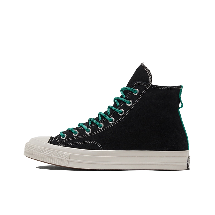 推荐商品：Converse/匡威 1970s 帆布鞋 圆头防滑经典复古轻便时尚拼接百搭 黑绿