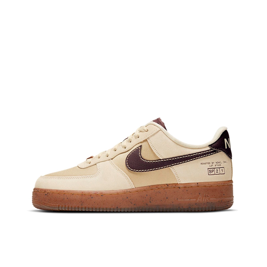 推荐商品：Nike Air Force 1 空军一号 板鞋 轻便舒适百搭耐磨防滑复古 Coffee 低帮/浅灰褐/咖啡色