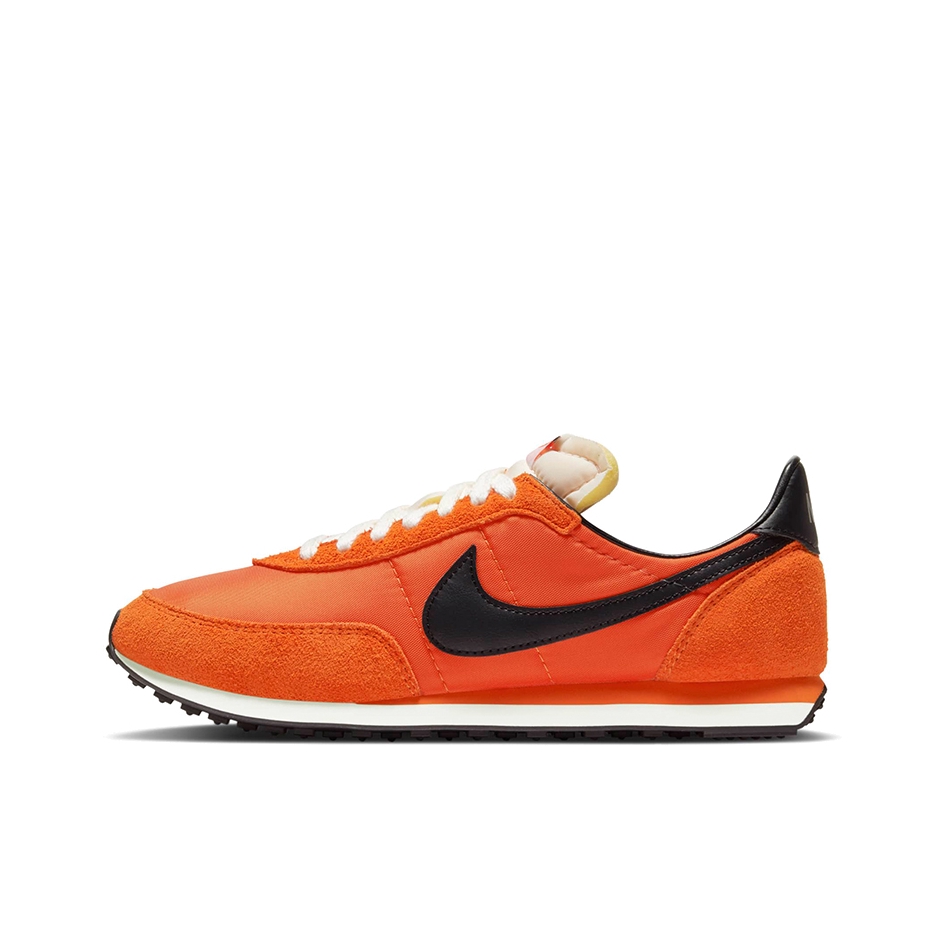 推荐商品：Nike Waffle Trainer 2 运动休闲鞋 耐磨时尚复古透气舒适 Starfish 海星橙/黑色