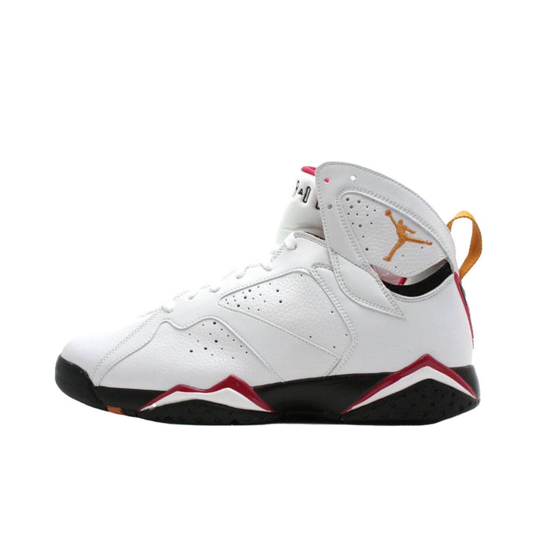 推荐商品：Air Jordan 7 运动休闲鞋 时尚防滑耐磨复古支撑合成革网布潮流 Cardinal 2006/白色/黑色/金色