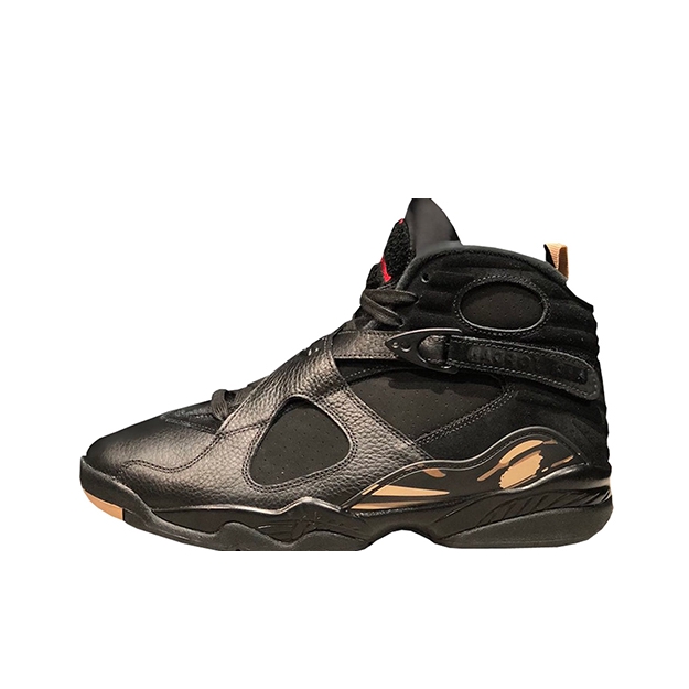 推荐商品：Air Jordan 8 运动休闲鞋 减震轻便防滑耐磨舒适百搭复古包裹性合成革支撑 OVO Black 黑金猫头鹰