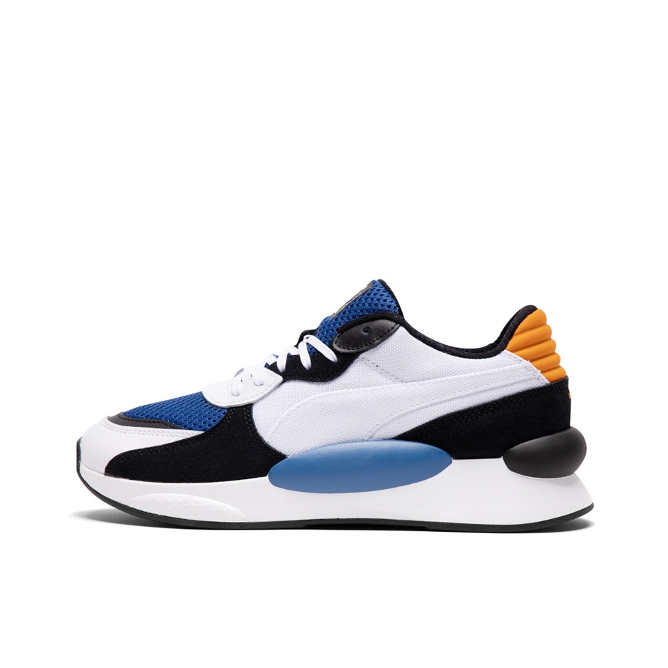 推荐商品：Puma/彪马 RS-9.8 缓震 防滑耐磨 轻便网面 舒适透气 织物 复古运动 休闲跑鞋 White/Black/Orange 白色/黑色/橙色