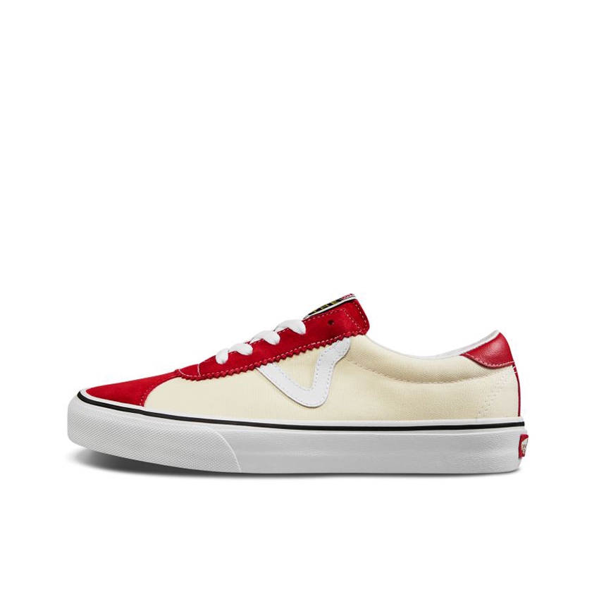 推荐商品：Vans/范斯 Epoch Sports 板鞋 翻毛皮复古简约减震防滑耐磨防水 红黄白