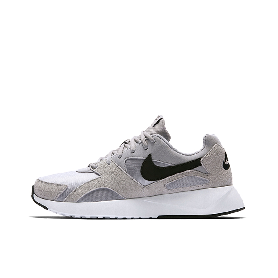 推荐商品：Nike Pantheos 运动休闲鞋 舒适透气防滑减震低帮复古包裹性 Wolf Grey/Black/White 灰白黑