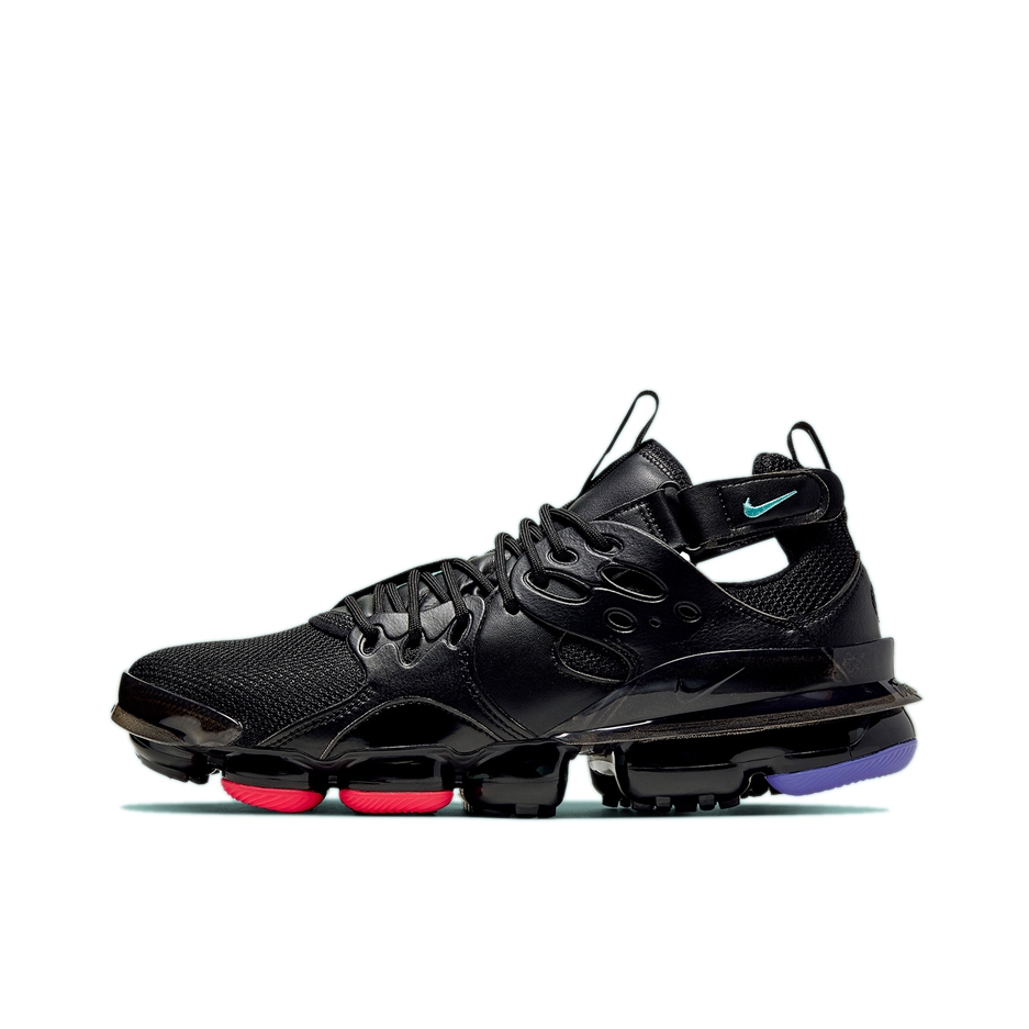 推荐商品：Nike Dimsix Vapormax 运动休闲鞋 气垫减震透气舒适轻便防滑全掌潮流 Black/Red/Purple 黑红紫