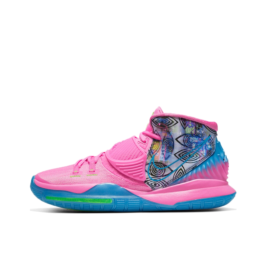 推荐商品：Nike Kyrie 6 欧文6 前掌Zoom 防滑耐磨 缓震抓地 圆头 实战训练 织物 合成革 支撑 篮球鞋 Preheat Collection/Tokyo 东京城市限定
