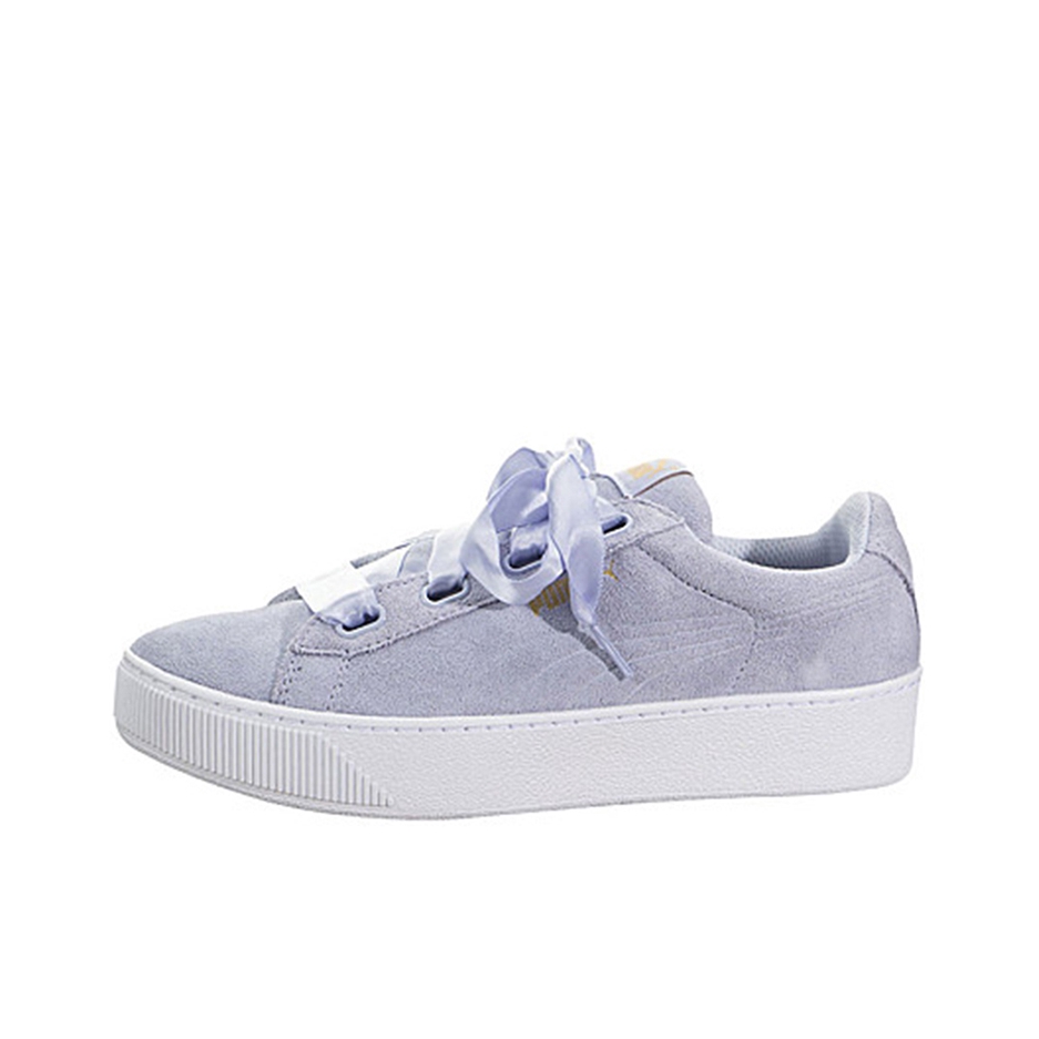 推荐商品：Puma/彪马 Vikky Platform 蕾哈娜 松糕鞋 板鞋 轻便防滑耐磨厚底增高休闲复古抗摩擦 Thistle 紫罗兰