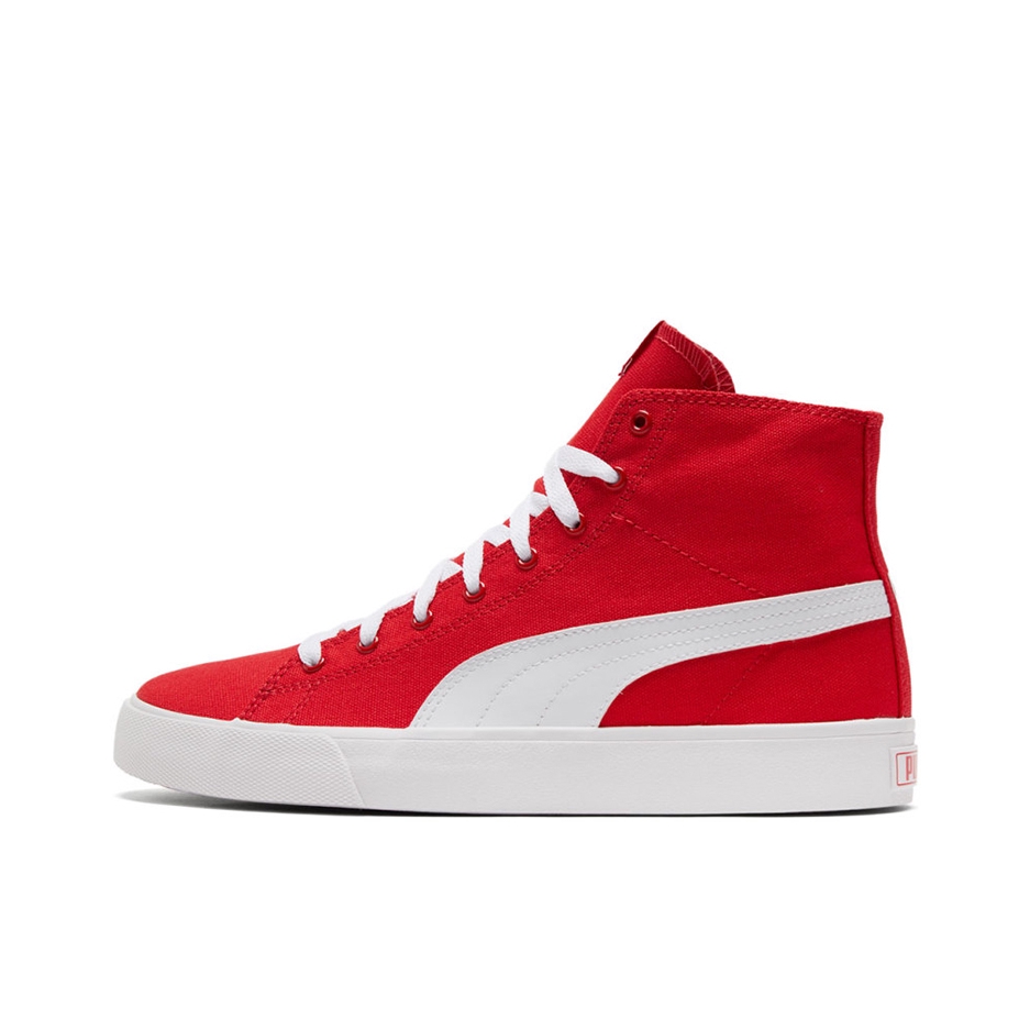 推荐商品：Puma/彪马 Bari 时尚复古 防滑耐磨 轻便透气 休闲 帆布鞋 红白