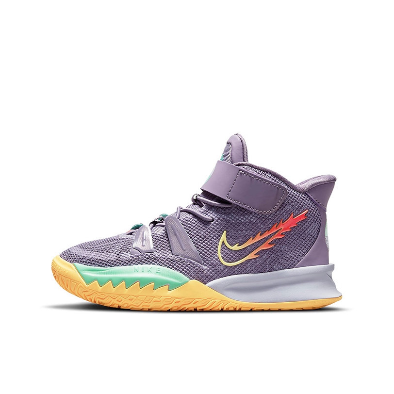 Nike Kyrie 7 童鞋 小童/深紫/黄绿