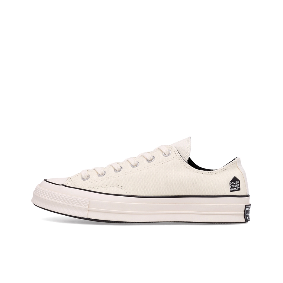 推荐商品：Converse/匡威 1970s 帆布鞋 圆头防滑经典复古轻便时尚拼接百搭 Egret DSM联名/白色