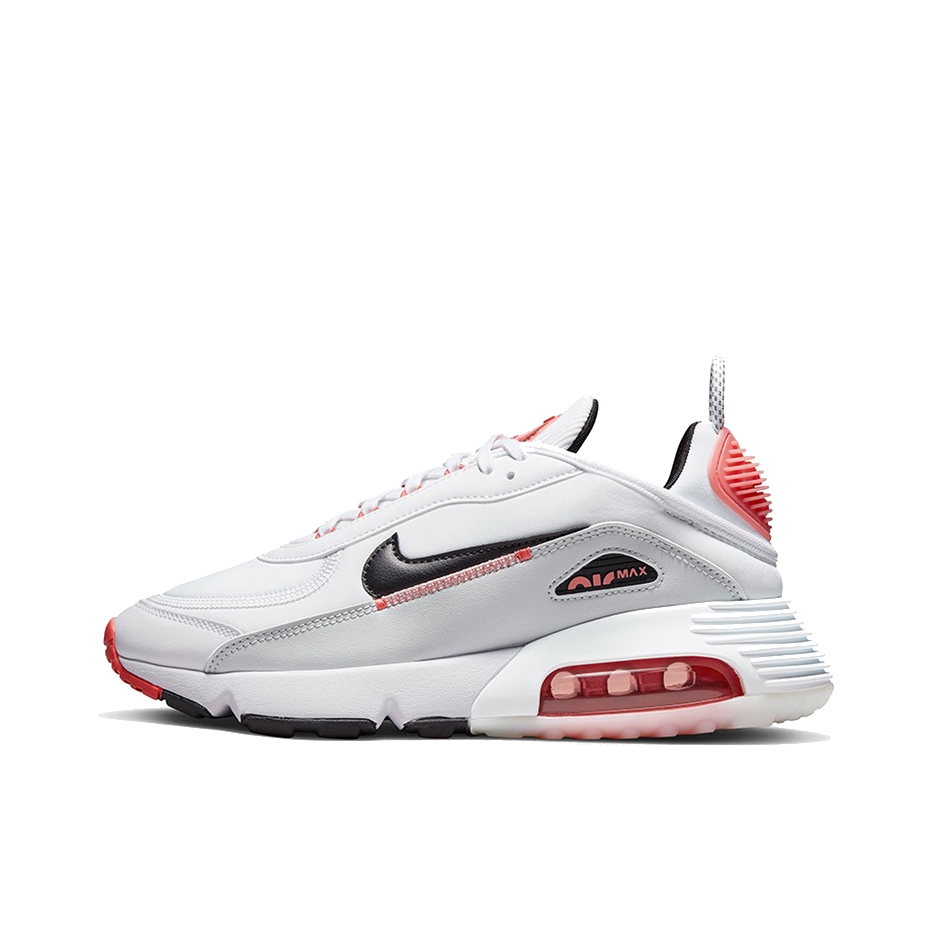 推荐商品：Nike Air Max 2090 跑鞋 缓震耐磨轻便透气潮流休闲舒适织物运动圆头回弹 白色/红色/深黑
