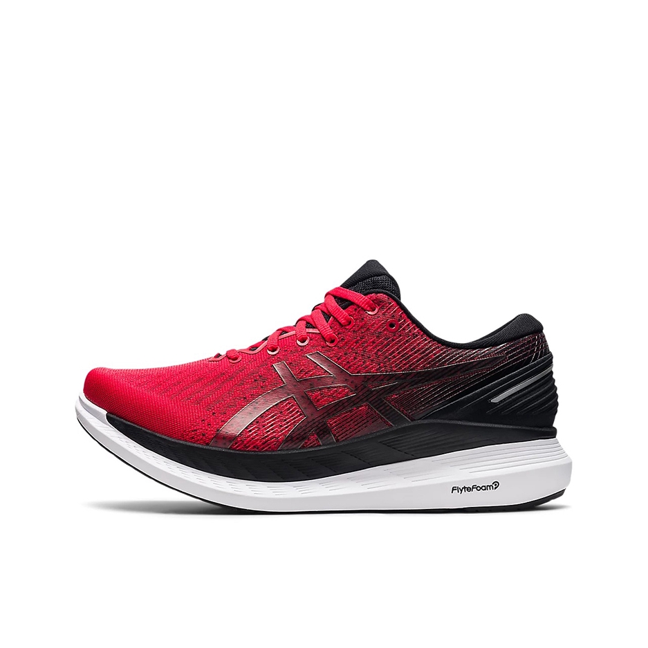推荐商品：Asics/亚瑟士 GlideRide 2 跑鞋 缓震防滑耐磨休闲运动舒适透气马拉松 黑色/红色