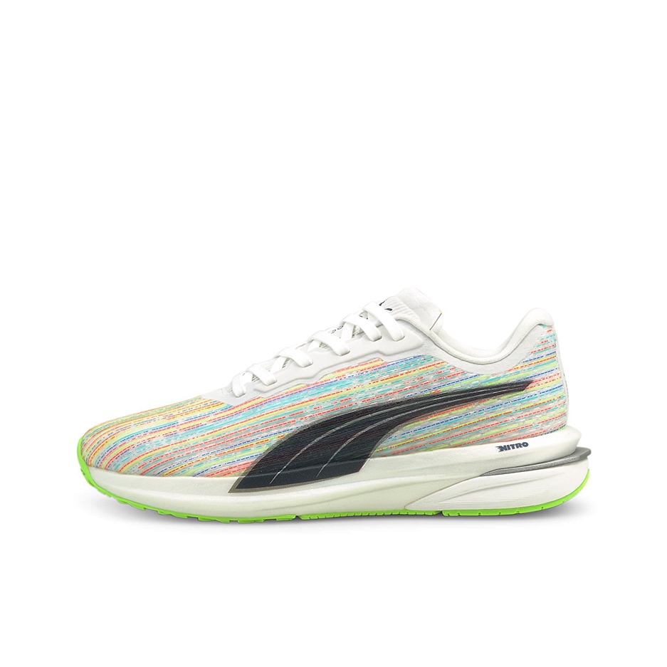 推荐商品：Puma/彪马 Velocity Nitro 彪速 氮气 网面透气 缓震回弹 防滑耐磨 轻便 织物 休闲运动 T头鞋 跑鞋 米色/彩色