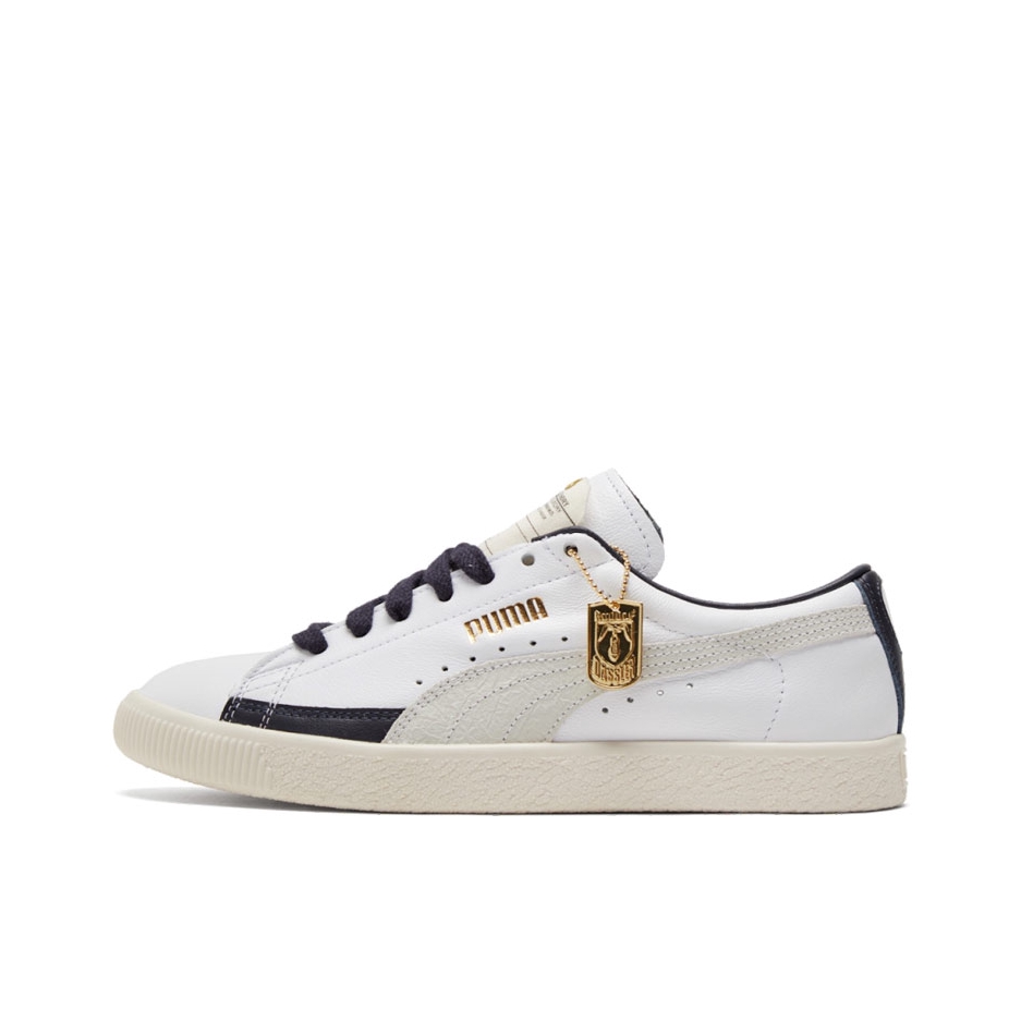 推荐商品：Puma/彪马 Basket VTG 板鞋 复古耐磨潮流时尚舒适轻便运动 黑色/白色