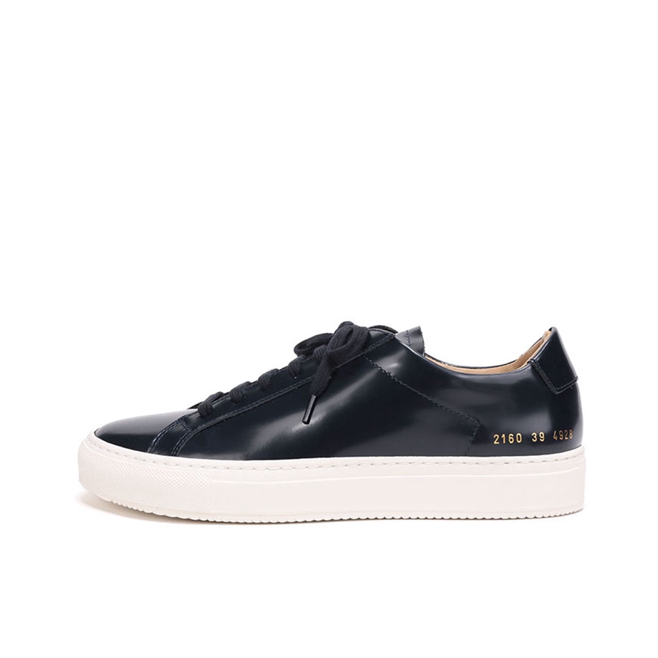 推荐商品：Common Projects Achilles 简洁百搭 耐磨防滑 轻便透气 运动时尚 复古 圆头 通勤 休闲鞋 海军蓝