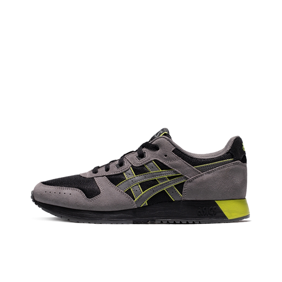 推荐商品：Asics/亚瑟士 Lyte Classic 舒适减震 防滑耐磨 轻便透气 复古潮流 织物 网布 跑鞋 黑色/灰色