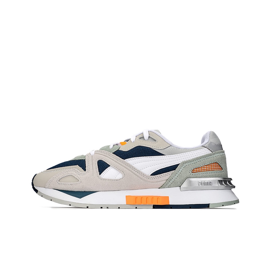 推荐商品：Puma/彪马 Mirage Mox 运动休闲鞋 舒适耐磨防滑减震轻便透气复古圆头 灰蓝