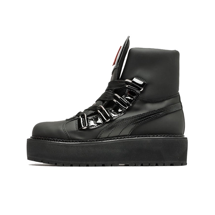 推荐商品：Puma/彪马 sb black eyelet rihanna 舒适 耐磨 运动休闲鞋 黑色