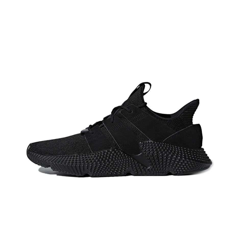 推荐商品：adidas  Prophere  舒适轻便 防滑耐磨 透气 复古简约 时尚潮流 运动休闲鞋 Core Black 黑武士