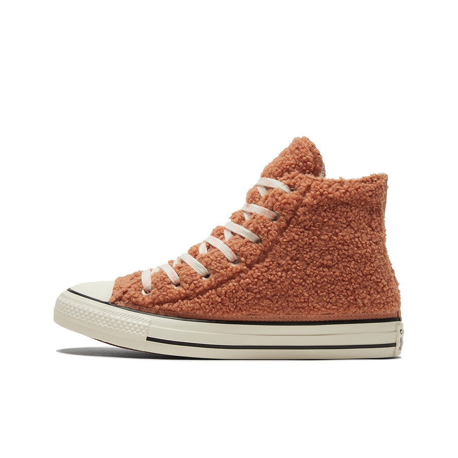 推荐商品：Converse/匡威 Chuck Taylor All Star 帆布鞋 常青款轻便防滑耐磨百搭复古圆头减震贴合高帮 高帮/棕色/米白/黑色