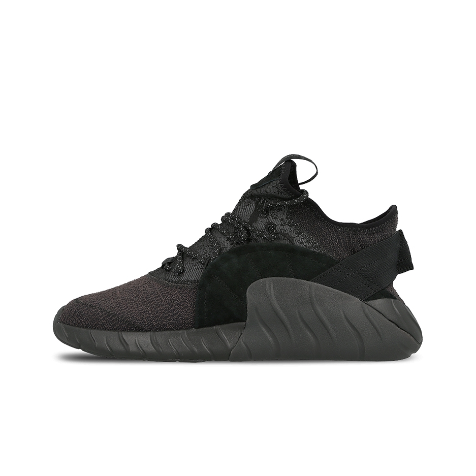 推荐商品：adidas Tubular Rise 舒适轻便 防滑减震 支撑 百搭 运动休闲鞋 Triple Black 黑武士
