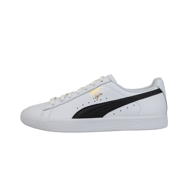 推荐商品：Puma/彪马 Clyde Core Foil 运动休闲鞋 复古百搭防滑耐磨舒适轻便薄底 White/Black 白黑
