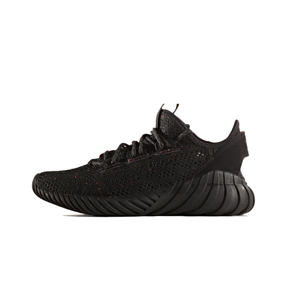 推荐商品：adidas Originals Tubular Doom Sock 防滑耐磨 舒适轻便 透气 时尚复古 运动休闲鞋 Core Black 纯黑