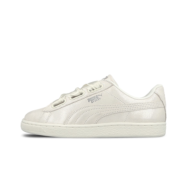 推荐商品：Puma/彪马 Basket Heart 板鞋 复古百搭舒适轻便耐磨防滑运动休闲蝴蝶结 White 纯白