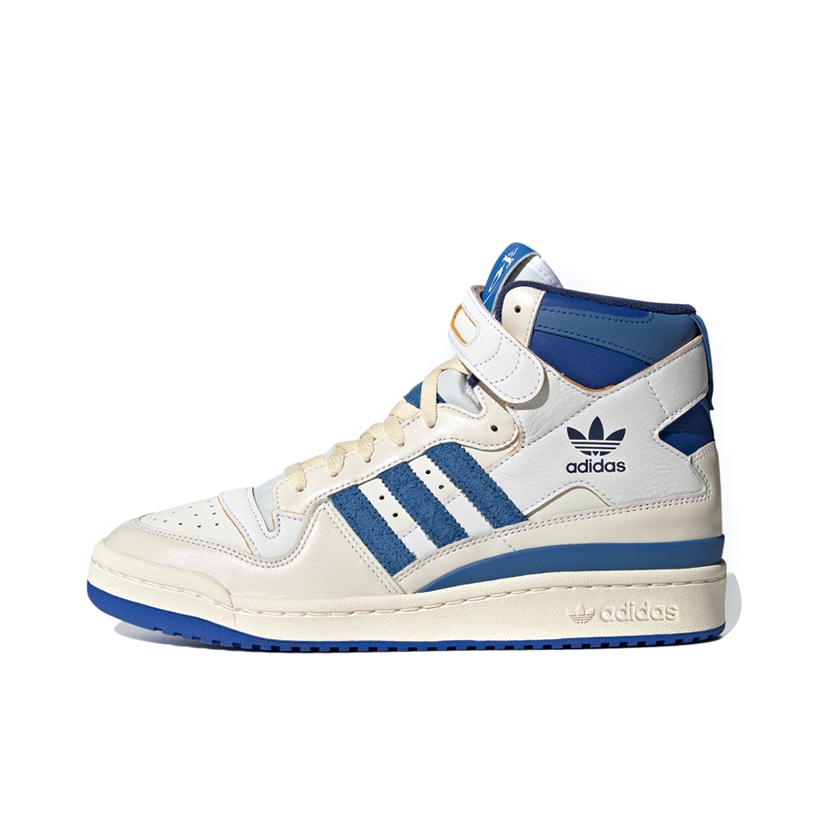 推荐商品：adidas Originals Forum 板鞋 轻便复古防滑时尚魔术贴篮球风薄底包裹性 漫威联名/银河护卫队/星爵/蓝色/白色