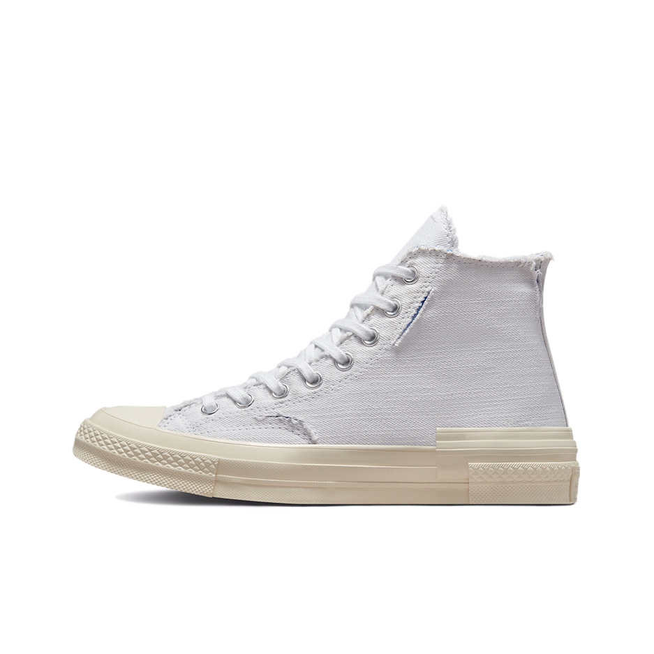 推荐商品：Converse/匡威 1970s 帆布鞋 圆头防滑经典复古轻便时尚拼接百搭 浅灰色/白色