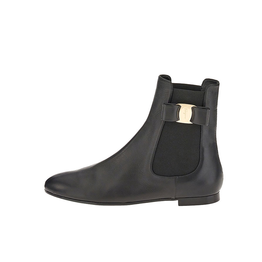 Salvatore Ferragamo 蝴蝶结 踝靴 01B903-744825