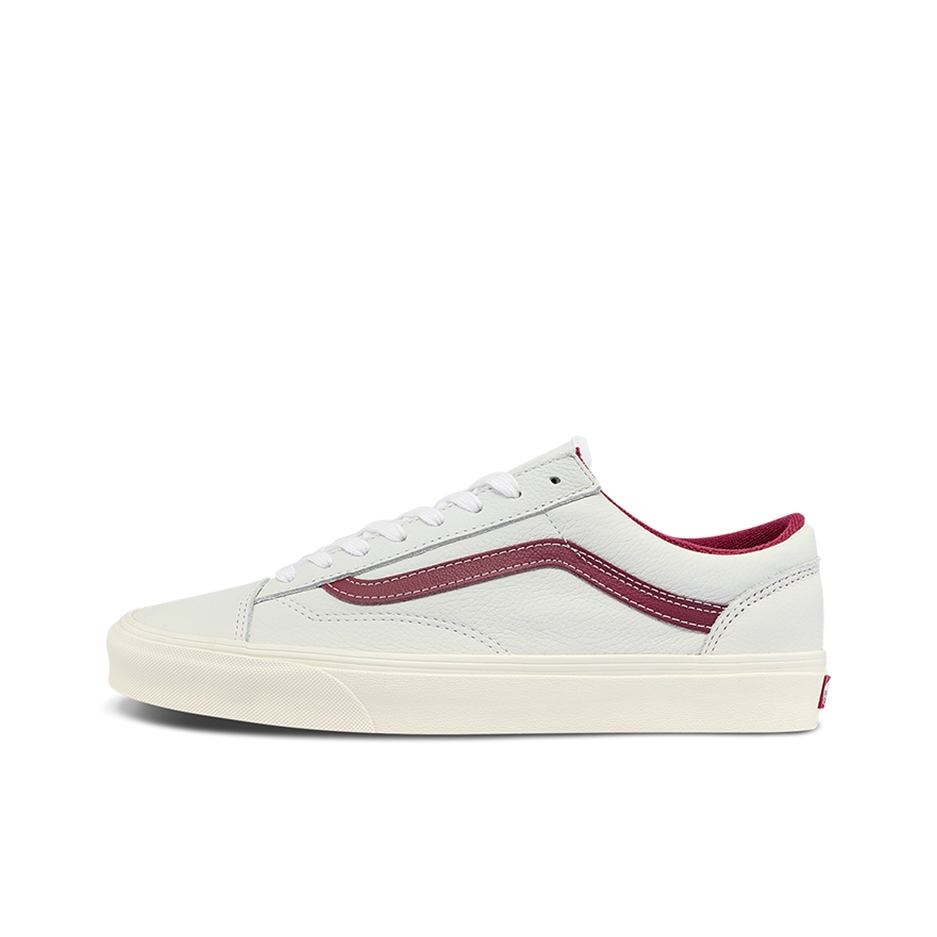 推荐商品：Vans/范斯 Style 36 滑板鞋 板鞋 舒适轻便防滑耐磨复古百搭帆布拼接防水运动 红边