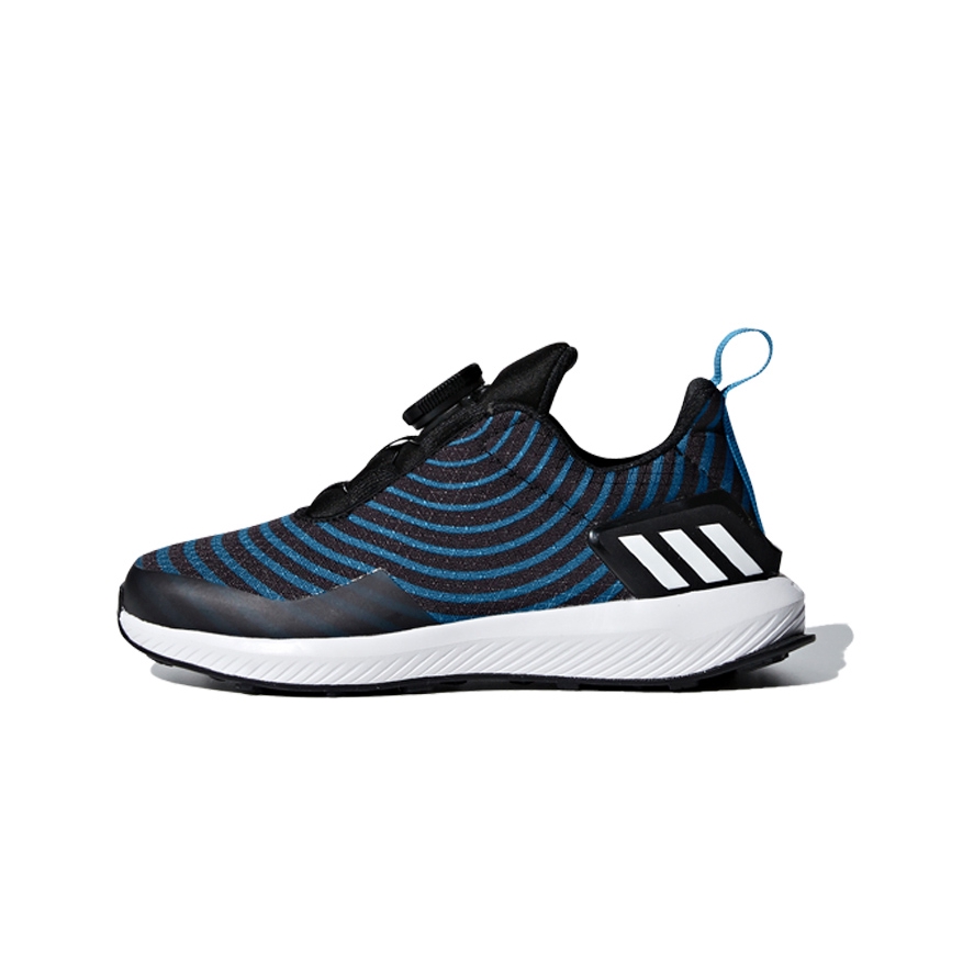 推荐商品：adidas RapidaRun Uncaged 童鞋 小童/黑色/蓝色