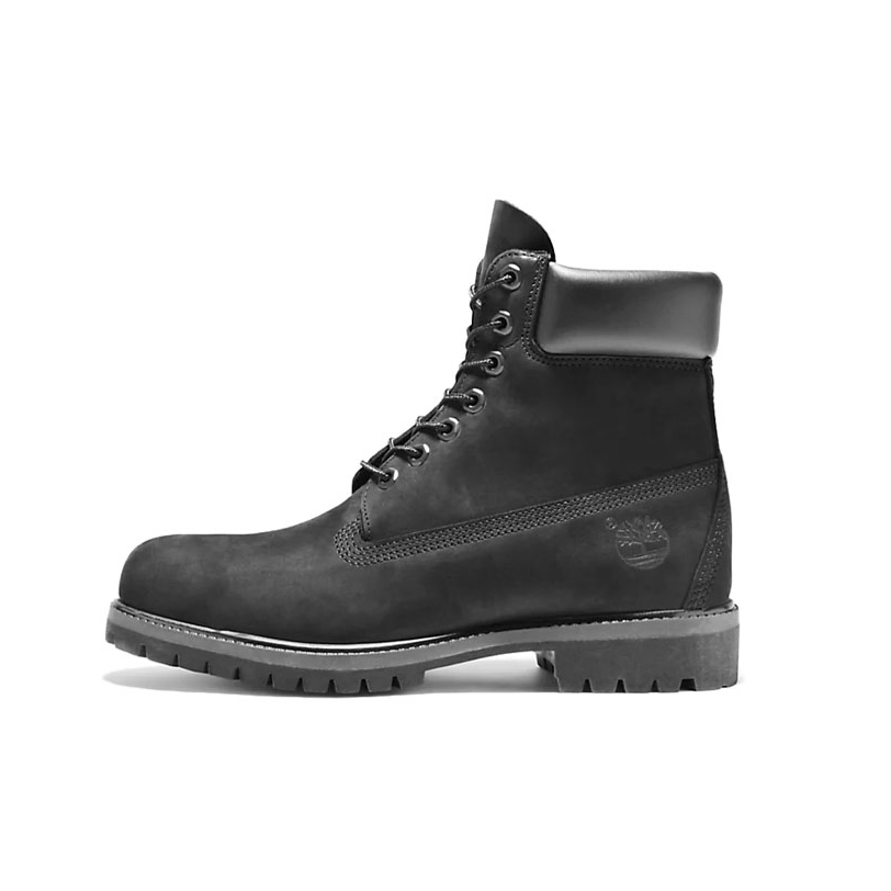 推荐商品：Timberland/添柏岚 Premium 马丁靴 舒适防水防滑耐磨减震复古高筒户外保暖增高 女款/纯黑